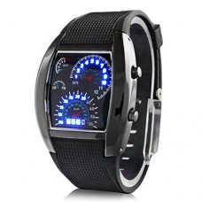 Fashion Men&#39;s Stainless Steel Luxury Sport Analog Quartz LED Wrist Watch Top Brand Luxury Watches-in Digital Watches