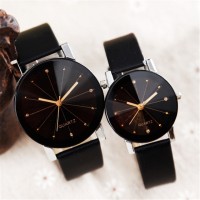 Women Quartz Watches Relogio Masculinos Fashion Dial Time Men Clock Leather Dress Round Case Hour Lovers Watch Bayan Kol Saat
