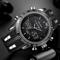 Luxury Brand Watches Men Sports Watches Waterproof LED Digital Quartz Men Military Wrist Watch Clock Male Relogio Masculino 2017