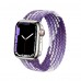 Elastic Bracelet Strap Braided Solo Loop For Apple Watch Series