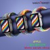Elastic Braided Strap For ,iwatch, Nylon Braided Solo Loop Band For Apple Watch Se 7 6 5 4 3