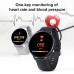 Smart Watch Body Temperature Monitoring Heart Rate Blood Pressure Blood Oxygen Multi-sport Mode Incoming Call Reminder Waterproof Sports Smart Bracelet