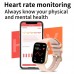 Smart Watch 2022 Call And Sms Receiving/dialing Smart Watch For Android And Ios Phones With Touch Screen Fitness Activity Tracker With Heart Rate Sleep Monitoring Pedometer Waterproof For Ladies Men