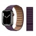 Adjustable Leather Band With Magnetic Closure System For Iwatch Series 8/7/se/6/5/4/3/2/1