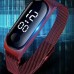 Men's Milan Digital Display Oval Electronic Waterproof Watch With Magnet Clasp