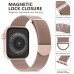 Women's And Men's Stainless Steel Mesh Loop Magnetic Clasp Replacement For Iwatch Band, For Apple Watch Band Series Ultra Se 8 7 6 5 4 3 2 1 38mm 40mm 41mm 42mm 44mm 45mm 49mm 