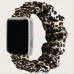 Cloth Style Leopard Print Strap For Apple Watch Series 1/2/3/4/5/6 