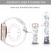 Compatible With Apple Watch Band 49mm 45mm 44mm 42mm 41mm 40mm 38mm Iwatch Series 8/7/6/5/4/3/2/1/ultra/se For Women Clear Silicone Print Replacement Bands