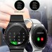 set of 2 couple Multifunctional Business Smart Watch heart Rate Monitor Sleep Activity Tracker Step Pedometer Calories Counter Call Message Notification Sports Health Watch 