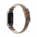 Genuine Leather Bands Compatible With Fitbit Luxe, Classic Superior Leather Replacement Wristband Strap For Women And Men