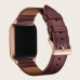 Leather Band Compatible With Apple Watch 38/41/40mm 42/44/45mm Vintage Classical Bands Replacement Strap For Iwatch3/4/5/6/7 Se