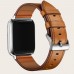 Leather Band Compatible With Apple Watch 38/41/40mm 42/44/45mm Vintage Classical Bands Replacement Strap For Iwatch3/4/5/6/7 Se