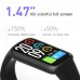 Smart Bracelet/watch,1.47 Inch,fitness: (make/answer Call) Bt Smartwatch For Android Phone Iphone Waterproof Run Sport Digital Watches Blood Pressure Heart Rate Monitor Step Counter Sleep Tracker 