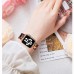 Fashion Resin Bands Compatible With ,iwatch Ultra 49mm 45mm 44mm 42mm 41mm 40mm 38mm Iwatch Series 8 7 6 5 4 3 2 1 Se, Replacement With Copper Stainless Steel Buckle Women Men