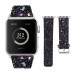 Bling Bands Compatible With Apple Watch Band 38mm 40mm 41mm 42mm 44mm 45mm 49mm Women, Iwatch Strap Shiny Bling Glitter Leather Wristband For Apple Watch Series 8 7 6 5 4 3 2 1 Se Ultra
