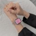 Cute Beautiful Clear Crystal  Bracelet  For ,iwatch Band Series Se 8 7 6 5 4 3 2 1,band For 38/40/41mm 42/44/45/49mm