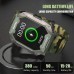Smart Watch For Men, Smartwatch Compatible With Androids Iphone, 5atm Waterproof Fitness Watch With 24 Sports Modes Message Notification Heart Rate Blood Oxygen Monitor And Sleep Tracking